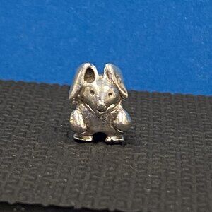 Pandora 925 ALE Bunny Rabbit Charm Bead Retired